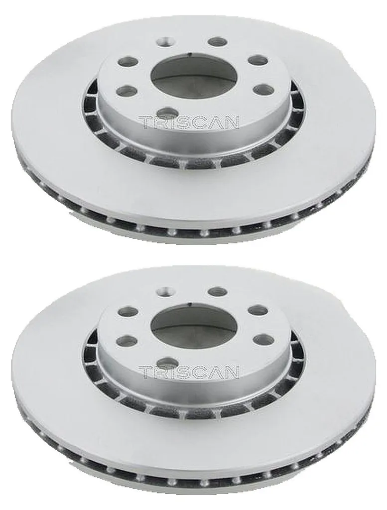 Stopper les vibrations au freinage : Disques ventilés 256mm OPEL VECTRA