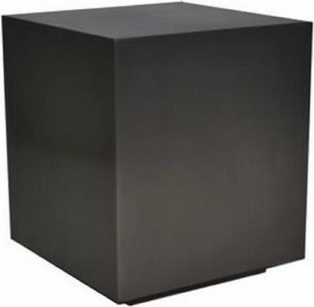 Casa Padrino Luxus Beistelltisch Anthrazit 48 x 48 x H. 55 cm - Wohnzimmermöbel - Luxus Kollektion