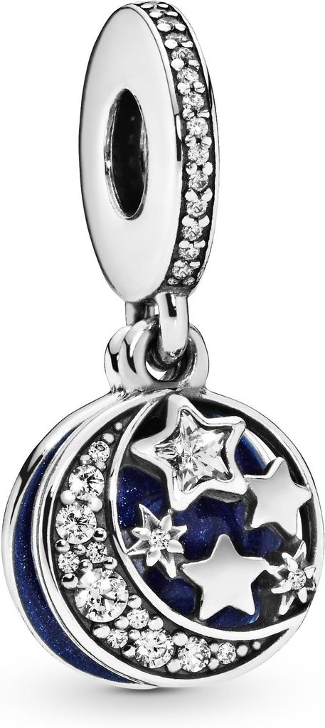 PANDORA Charm-Anhänger Vintage Nachthimmel aus Silber mit Produktbild 