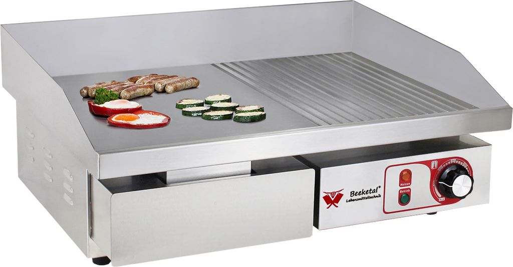Beeketal Gastro Grill Bratplatte Grillplatte , Modell:BGP-b