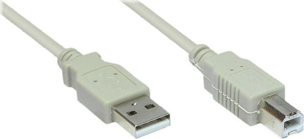 Alcasa 5m USB2.0-A/USB2.0-B, 5 m, USB A, USB B, USB 2.0, Zdjęcie produktu 