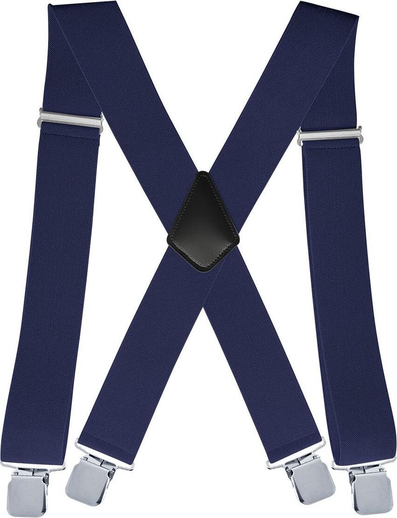Herren Hosenträger Elastisch 50 mm – X-Form, Starker Produktbild 