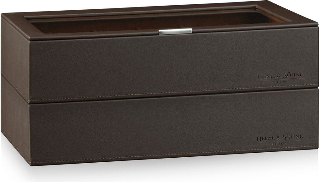 Heisse & Söhne - 70019-159.47 - Uhrenbox für 24 Uhren - Mirage XL - braun
