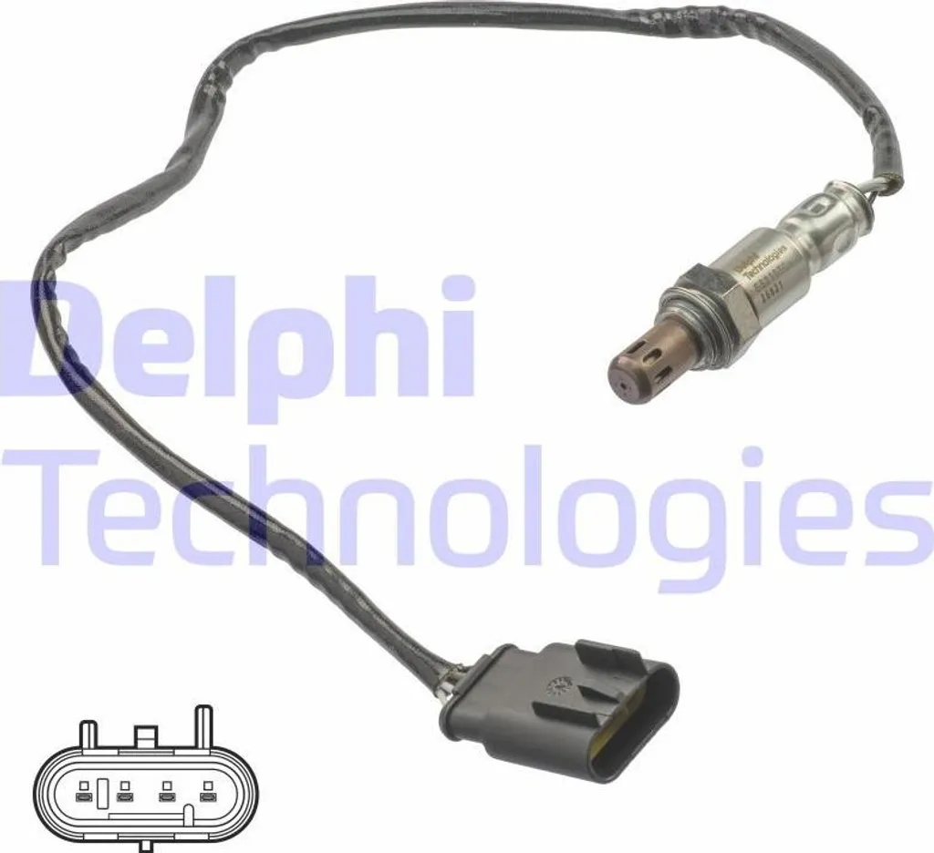 Sonde Lambda Delphi ES21076-12B1 OE 55246661 pour Fiat 500 et Panda