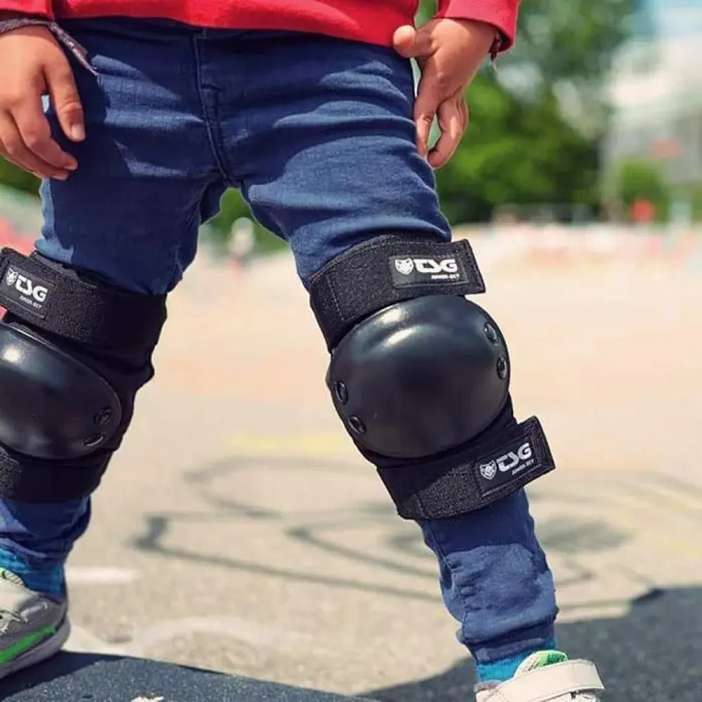 Set de protections roller et skate pour enfant TSG Basic Junior noir - 10