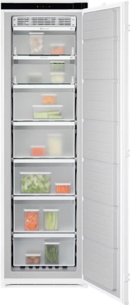 Electrolux Einbau-Gefrierschrank / 1780 mm / 212 L / NoFrost / Temperaturalarm / Schlepptür / E EUN7NE18S