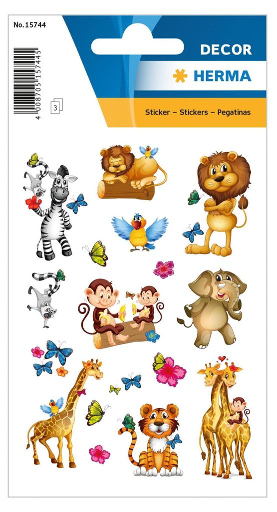 HERMA  15744 HERMA Sticker DECOR "Dschungel" Image du produit 