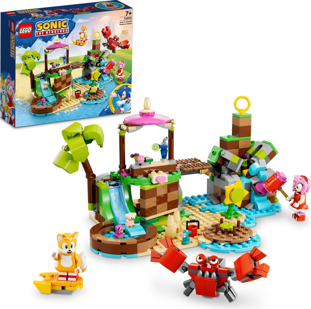 Lego Sonic The Hedgehog 76992 Amy Animal Rescue Island Immagine del prodotto 