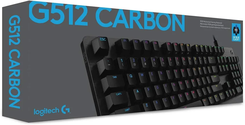 Clavier Gaming Logitech G512 Idéal pour le E-sport et le Streaming Setup - 14