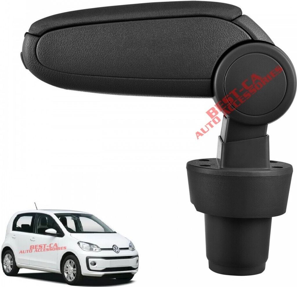 Accoudoir central Accoudoir CLIPPBAR textile noir Pour VW Image du produit 