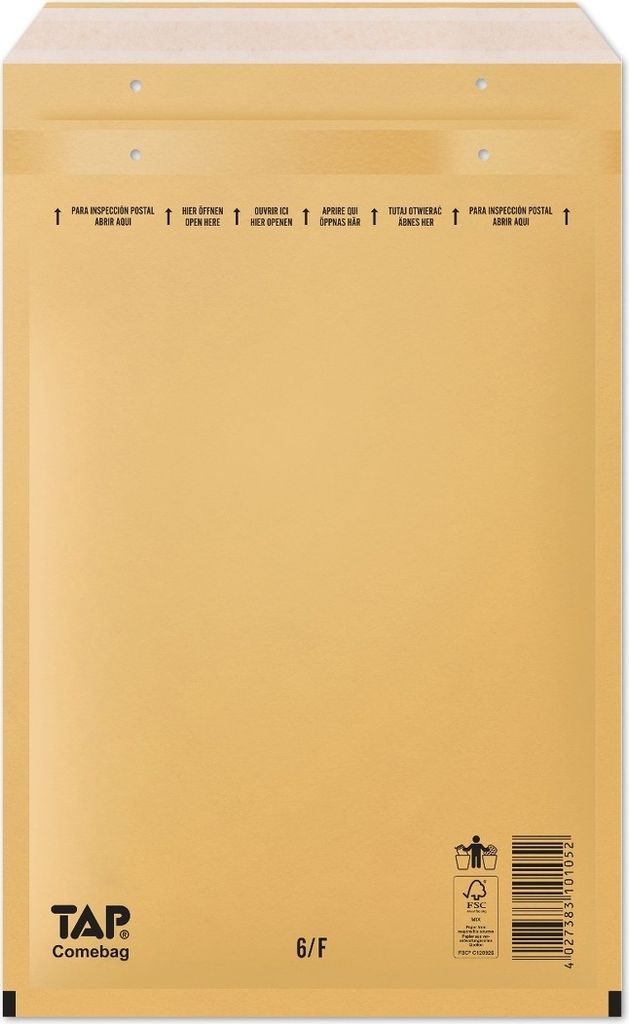 6/25 b 25 Stück Luftpolsterumschlag 6/F 240x350 mm