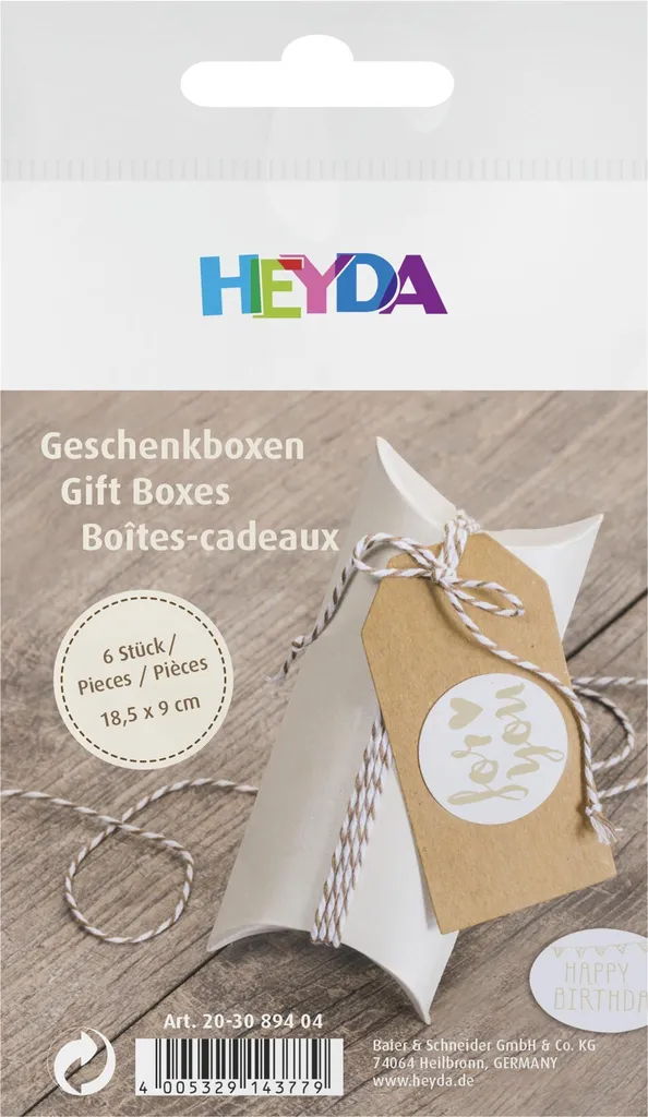 Emballage Cadeau Solide Crème HEYDA : Finissez-en avec le Désordre