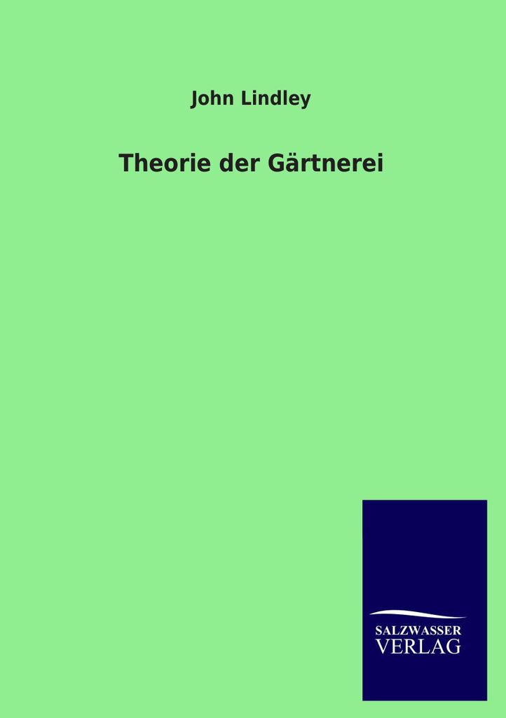 Theorie der Gärtnerei