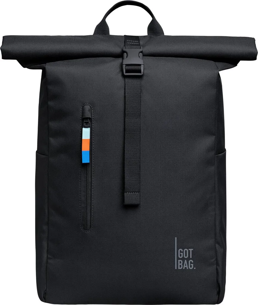 Zaino Got Bag Rolltop EASY Nero: Design Minimal e Protezione Laptop