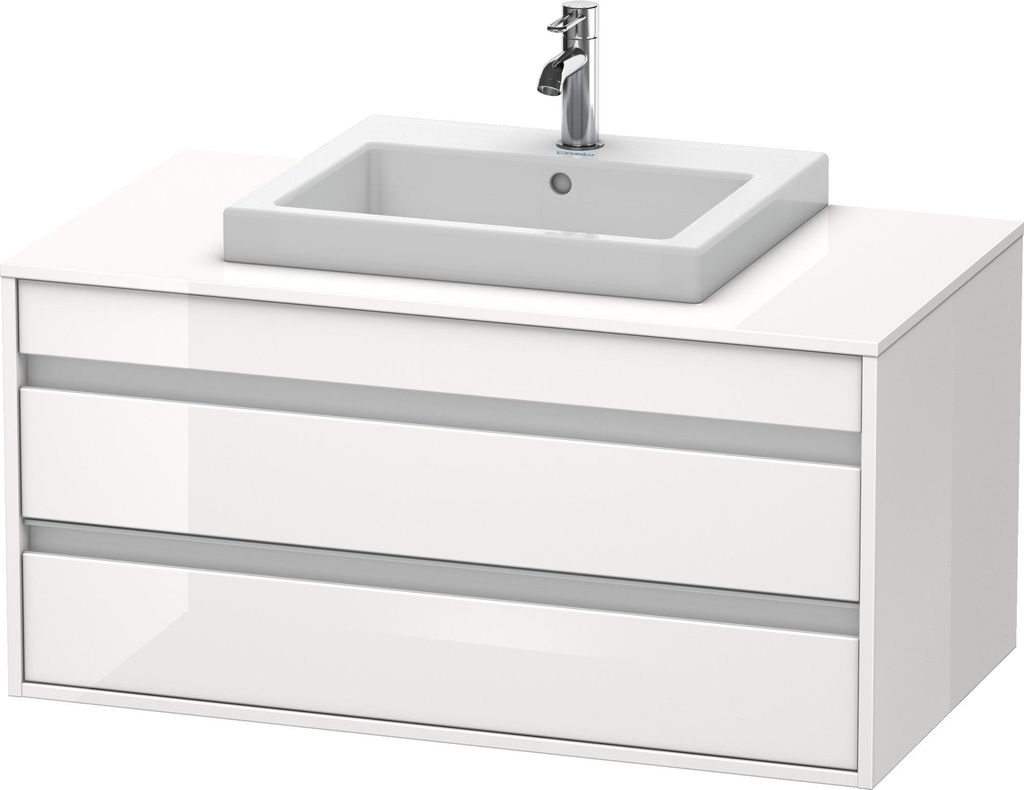 Duravit Waschtischunterbau KETHO 550 x 1000 x 496 mm basalt matt