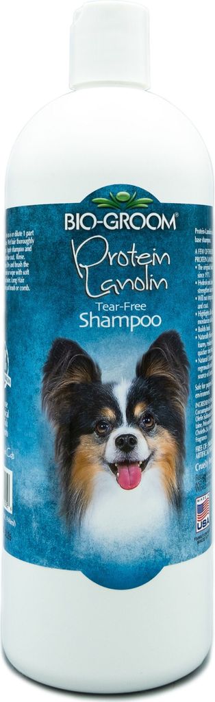BioGroom Protein Lanolin Tränen freies, Sulfat freies Shampoo, Konzentrat 1:4, 946 ml (Verdünnt 4.7 L)