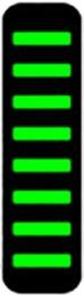 Proguard Kabelbinder – vorne – Aufkleber – Mini – neongrün