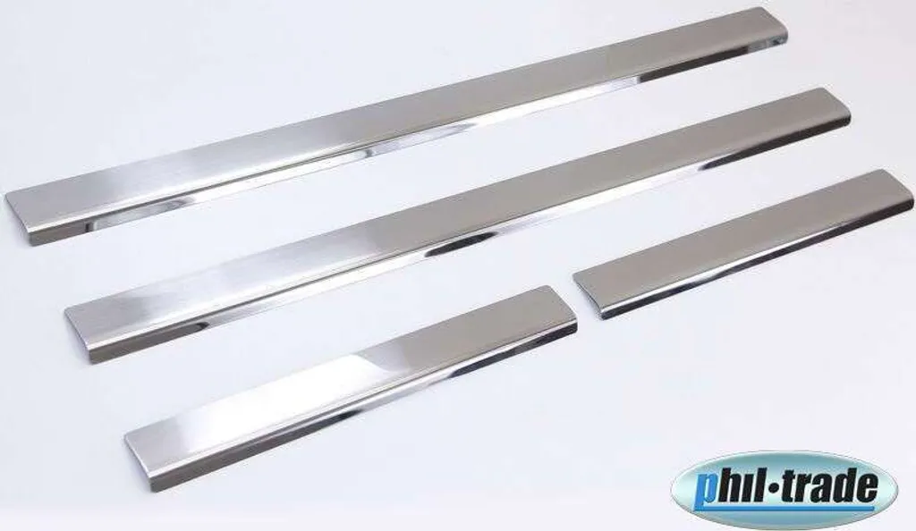 Set Protezione Battitacco Inox VW Golf 7 | Acciaio Opaco per Famiglie