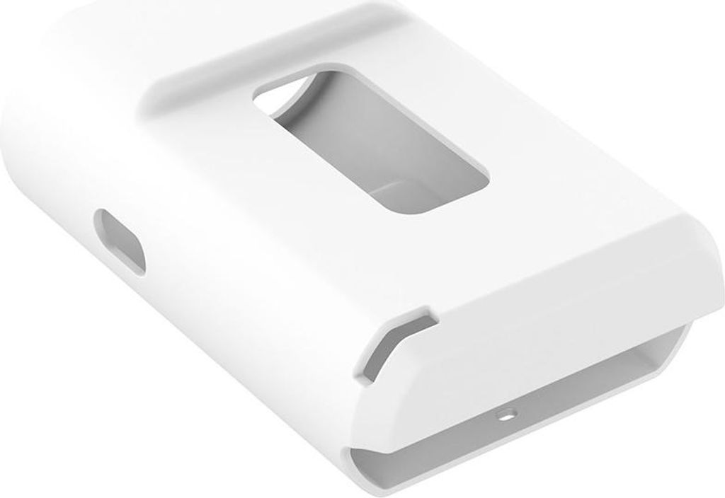 INF Silikon Schutzhülle für Garmin Varia Vue Fahrradcomputer - Kratzschutz Weiß