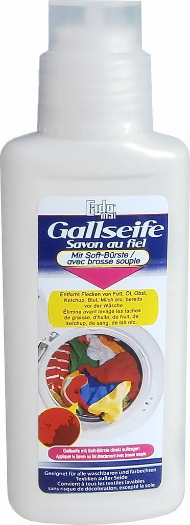 Gallseife mit Soft-Bürste 250 ml