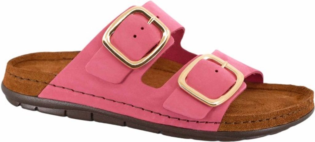 Rohde Damen Clogs Pantoletten Leder Rodigo-D 5863, Gru00f6u00dfe:39
