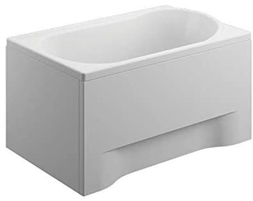 Wanna Akrylowa Zestaw 4w1 Prostokątna 100x65 Biała + Zdjęcie produktu 