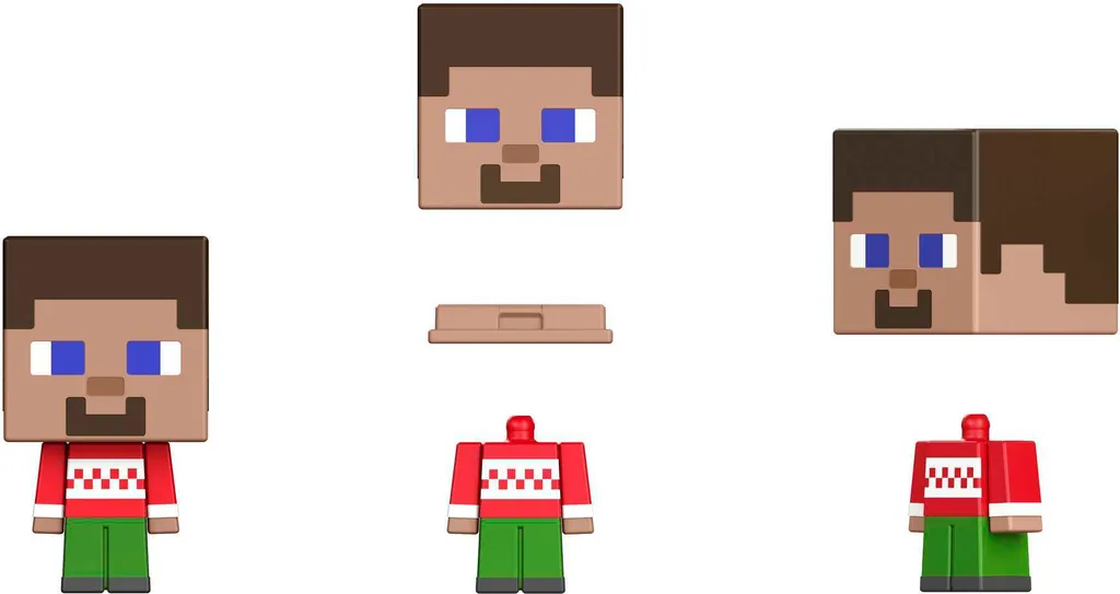 Calendrier de l'Avent Minecraft Mob Head Minis - 24 Figurines à Collectionner - 3