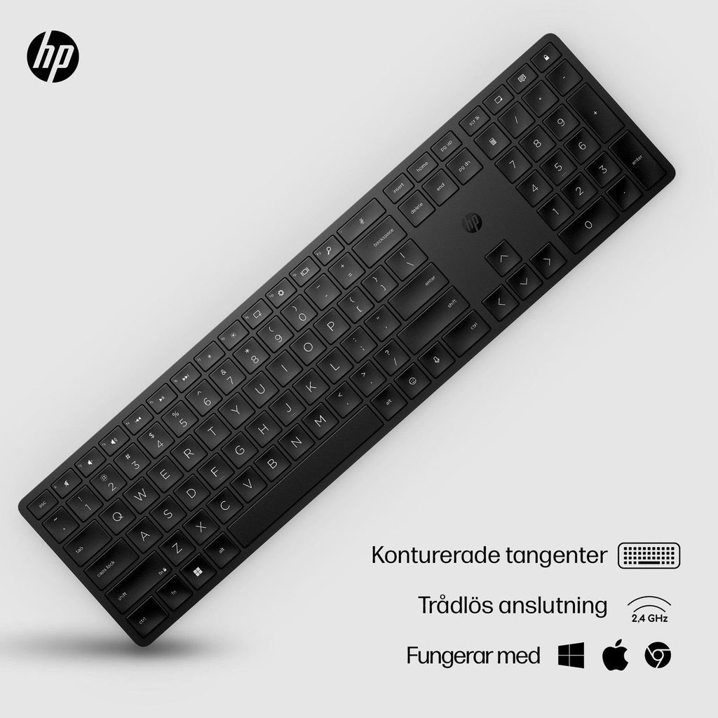 HP 450 - Tastatur - programmierbar - 100 % (Fullsize) - Produktbild 