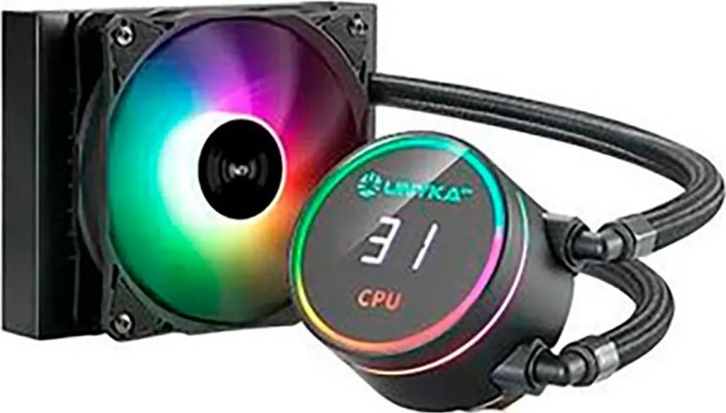 Système Aquastorm 120 Unykach Argent Idéal pour PC Gaming et Compact