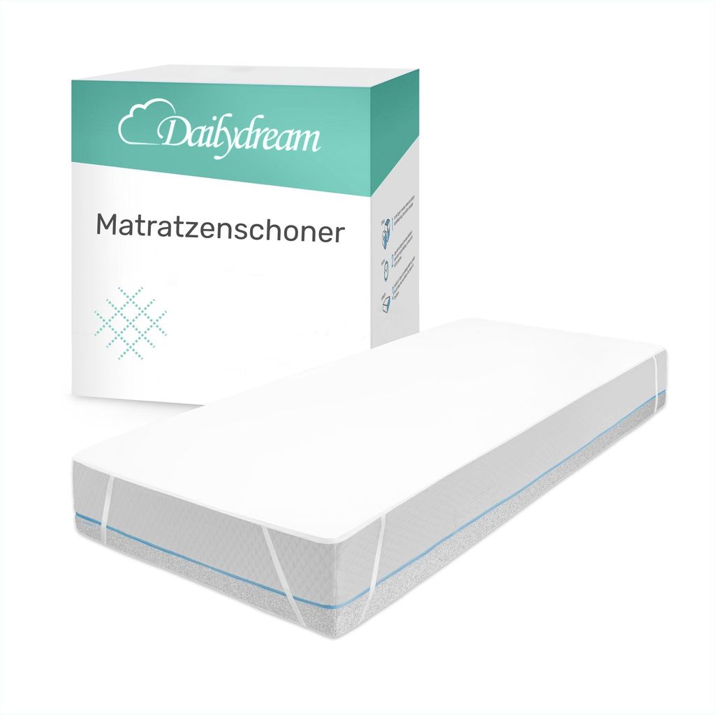 Dailydream Matratzenschoner – 180x200 cm – wasserabweisend und wasserfest – Matratzenschutz 180x200cm