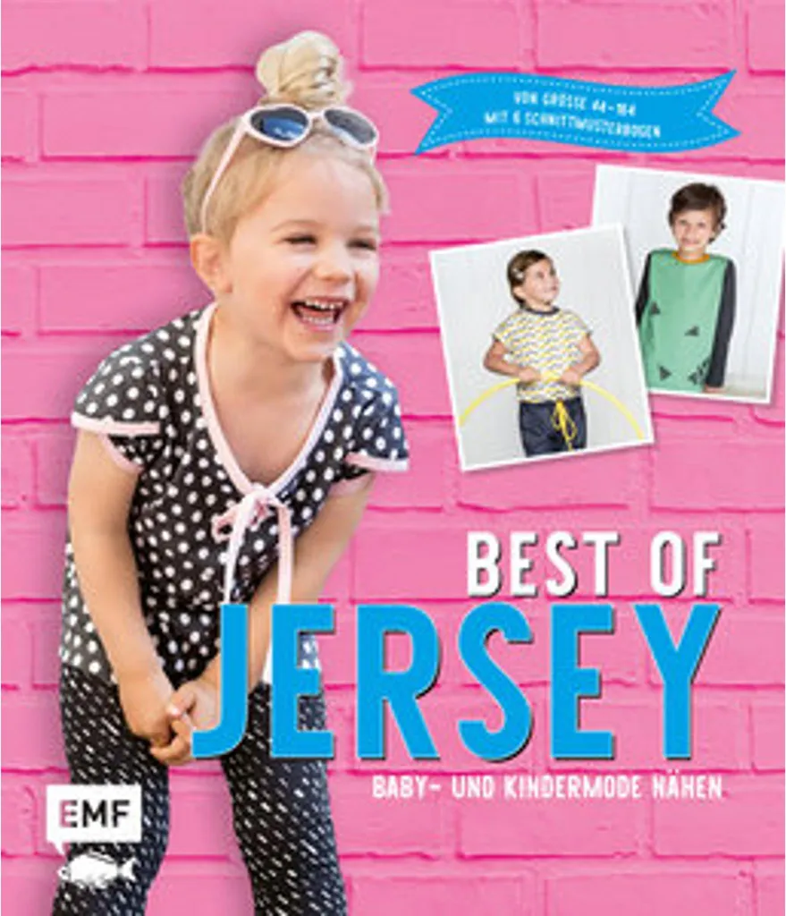 Couture Jersey Bébé et Enfant : Livre de Patrons Confortables et Mode