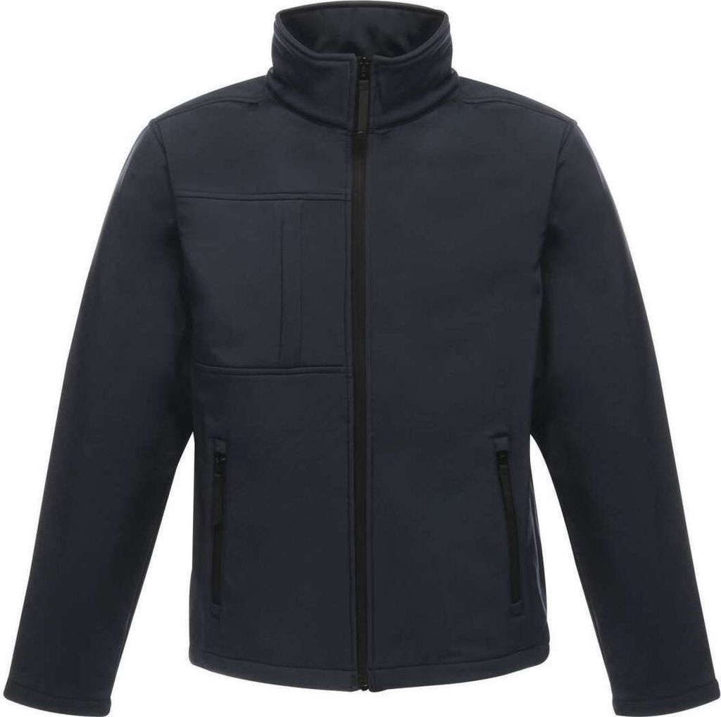 Regatta TRA688 | Herren Softshell Jacke - Octagon II - Farbe: Navy/Seal Grey (Solid) - Größe: L