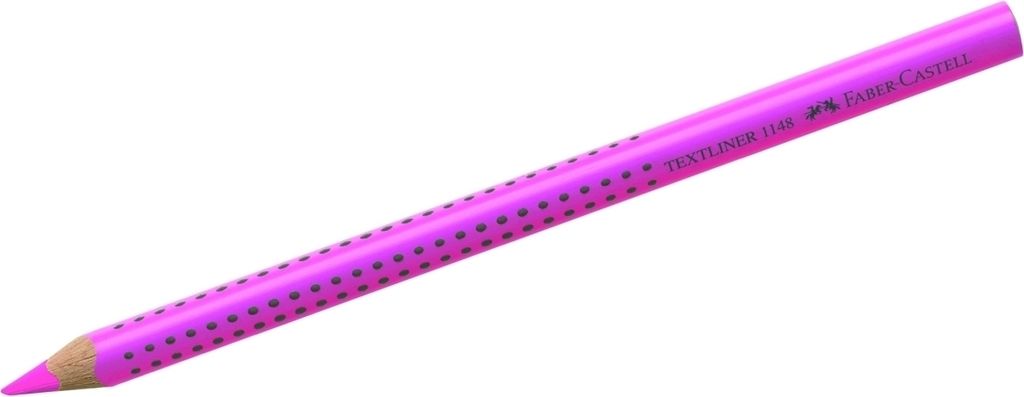FABER-CASTELL Textm. Textliner rosa neon con impugnatura Immagine del prodotto 