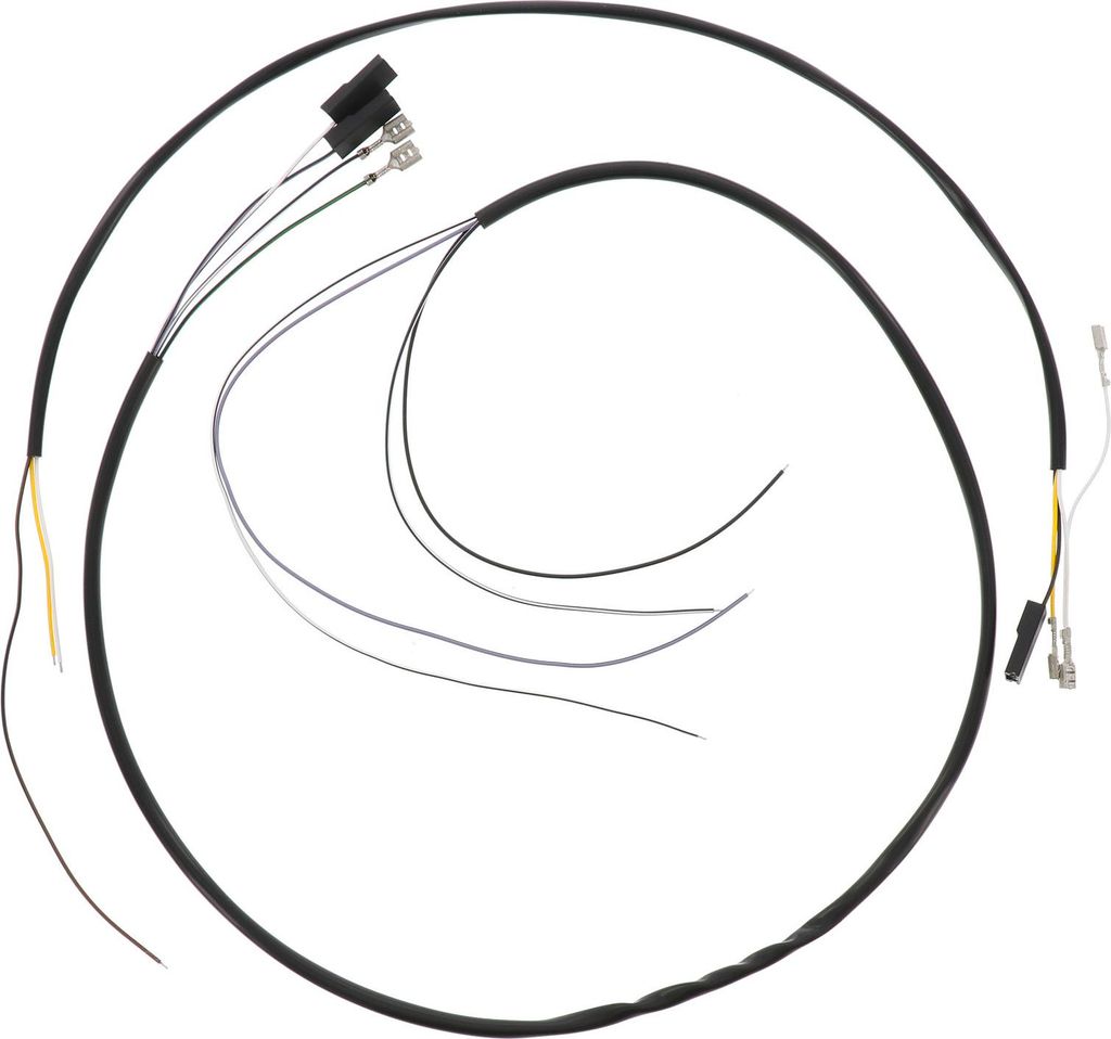Kabelbaum für Schalterkombination 6V + 12V ohne Lichthupe, Enduro Lenker - Simson S51, S70