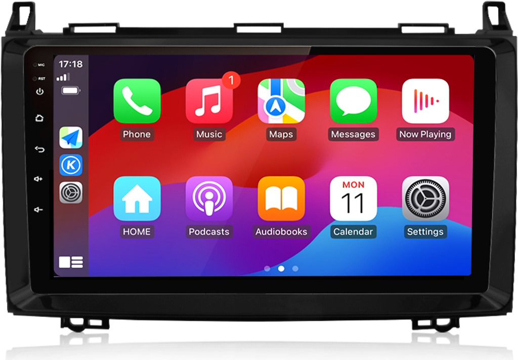 2+64G 9 "Android 15 Autoradio CarPlay Für Mercedes Benz Immagine del prodotto 