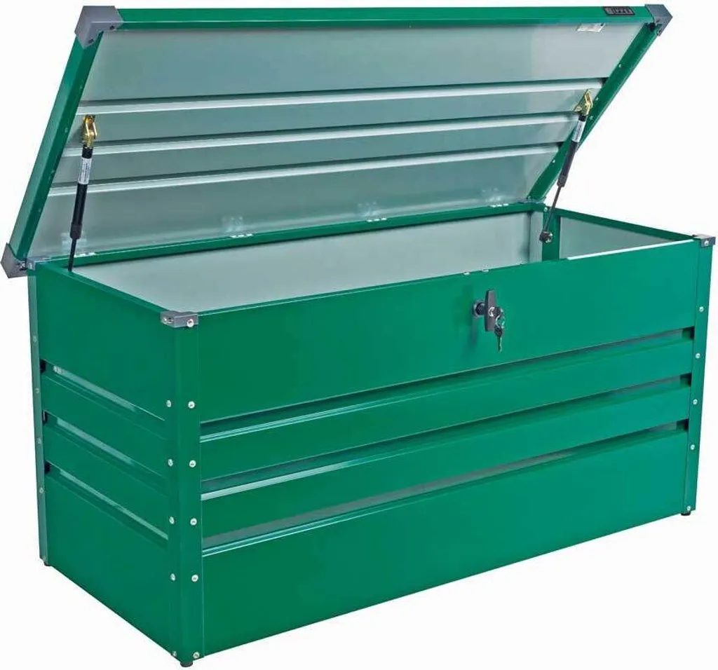 Grand coffre de stockage imperméable pour matériel de jardin - 3