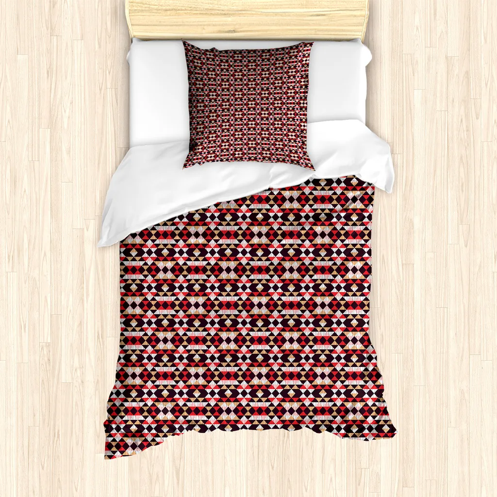 Set Letto Singolo Antiacaro ABAKUHAUS - Protezione e Stile Boho