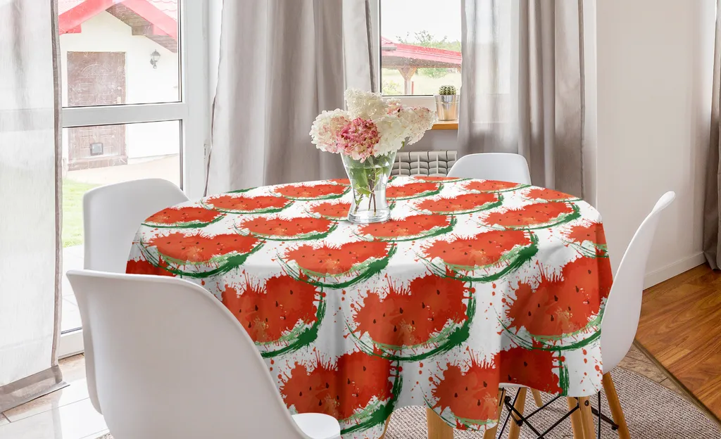 ABAKUHAUS Tovaglia Divertente Con Gregge Di Pecore Doodle – Rettangolare 140×200 Cm, Resistente Alle Macchie E Impermeabile, Colore Grigio Verde Pallido Per Sala Da Pranzo E Cucina