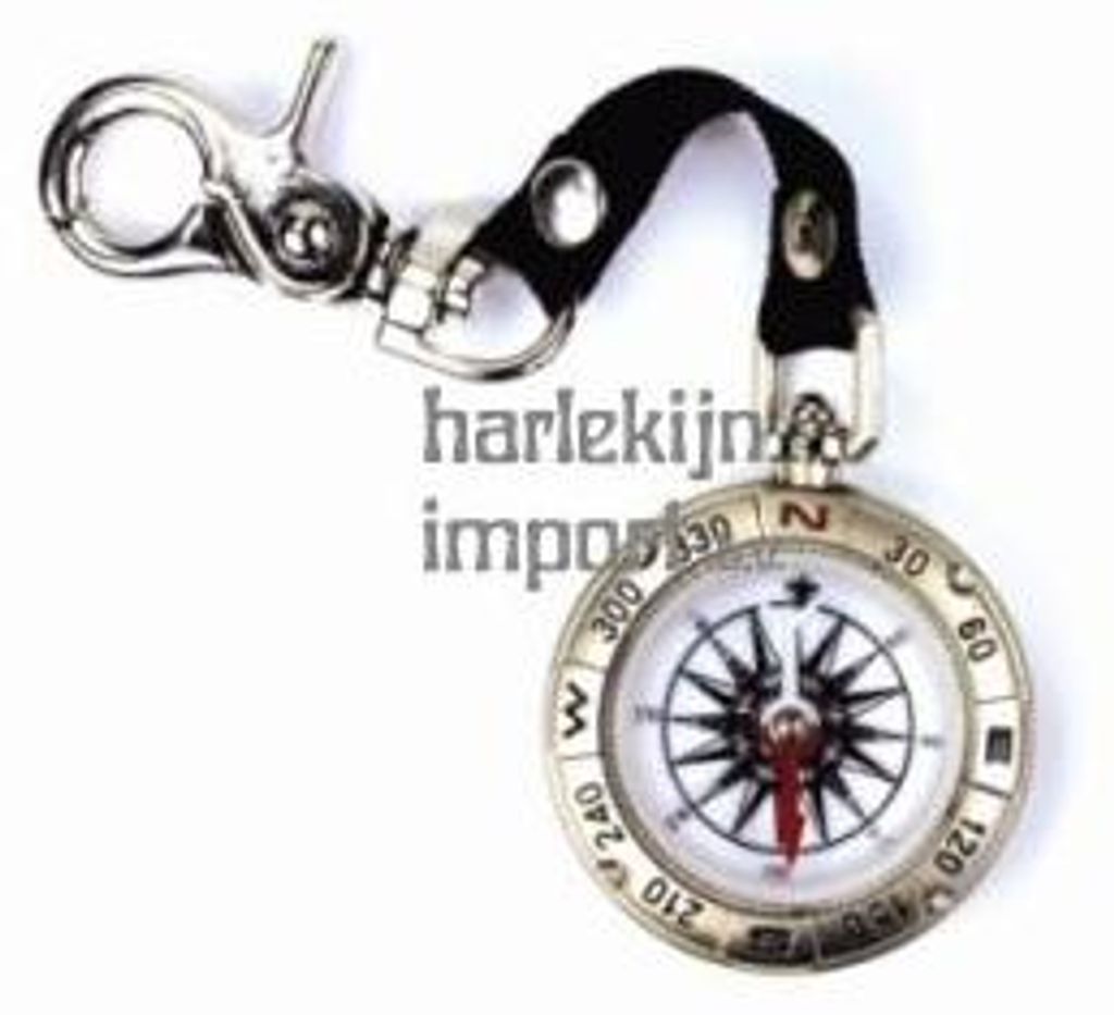 Harlekijn Kompass silber mit Winkelmesser. 5+