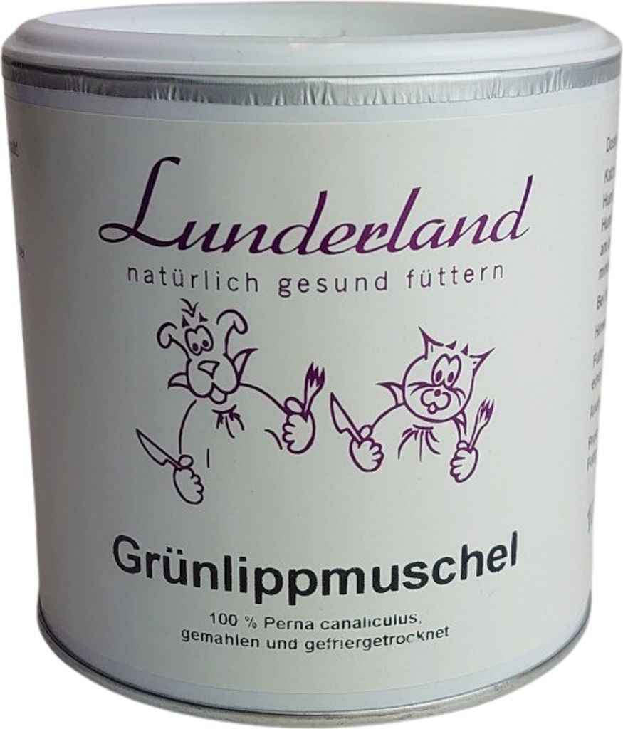 Lunderland 100g Grünlippmuschelpulver Immagine del prodotto 