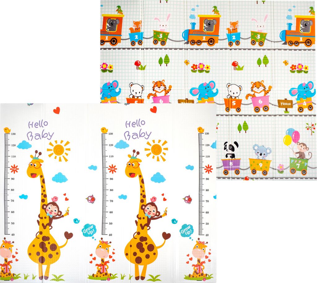 Aga4Kids Kinder Spielmatte 200x180 cm MR133 Krabbelmatte, Produktbild 