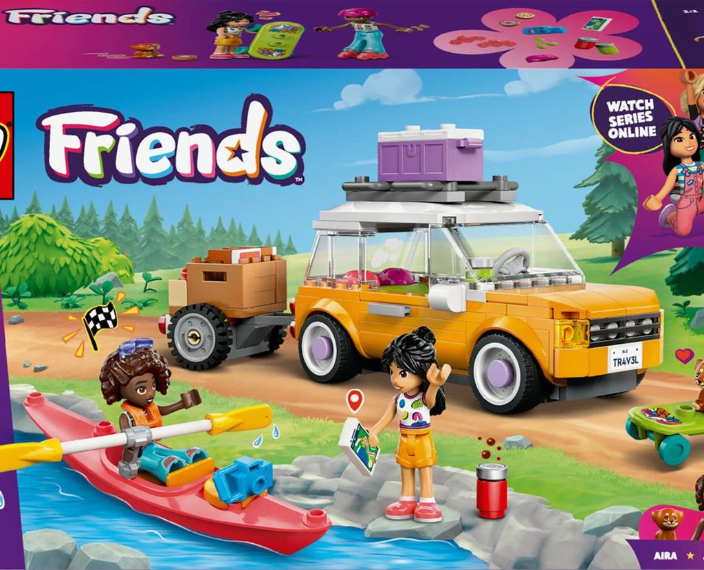 LEGO Friends 42659 Viaggio in auto con il cucciolo Immagine del prodotto 
