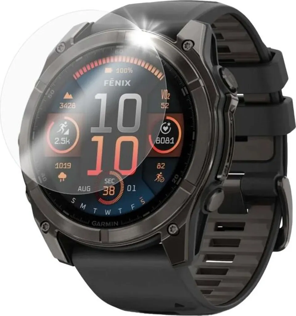 2x Verre Trempé pour Garmin Fenix 8 51mm - Protection FIXED Haute Qualité