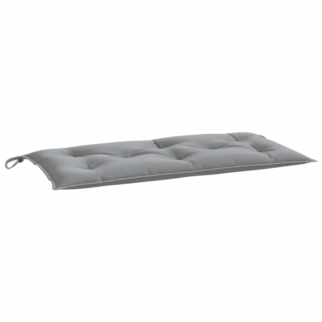 Cuscino vidaXL Grigio per Panca 100cm | Tessuto Oxford Design Moderno