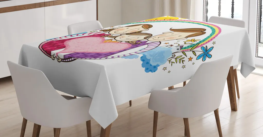 Tovaglia Esterna ABAKUHAUS 140x200 - Idrorepellente e Antimacchia