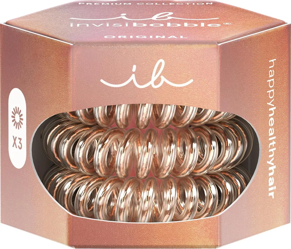 Invisibobble - Original Premium Bronze me Pretty 3 pcs