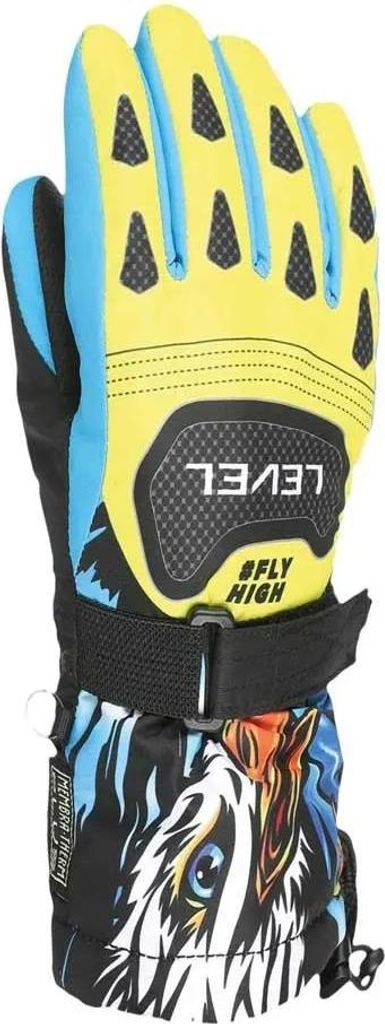 Level Junior Handschuhe Gelb 4-5 Years Jungen,Mädchen Gelb 4-5 Years