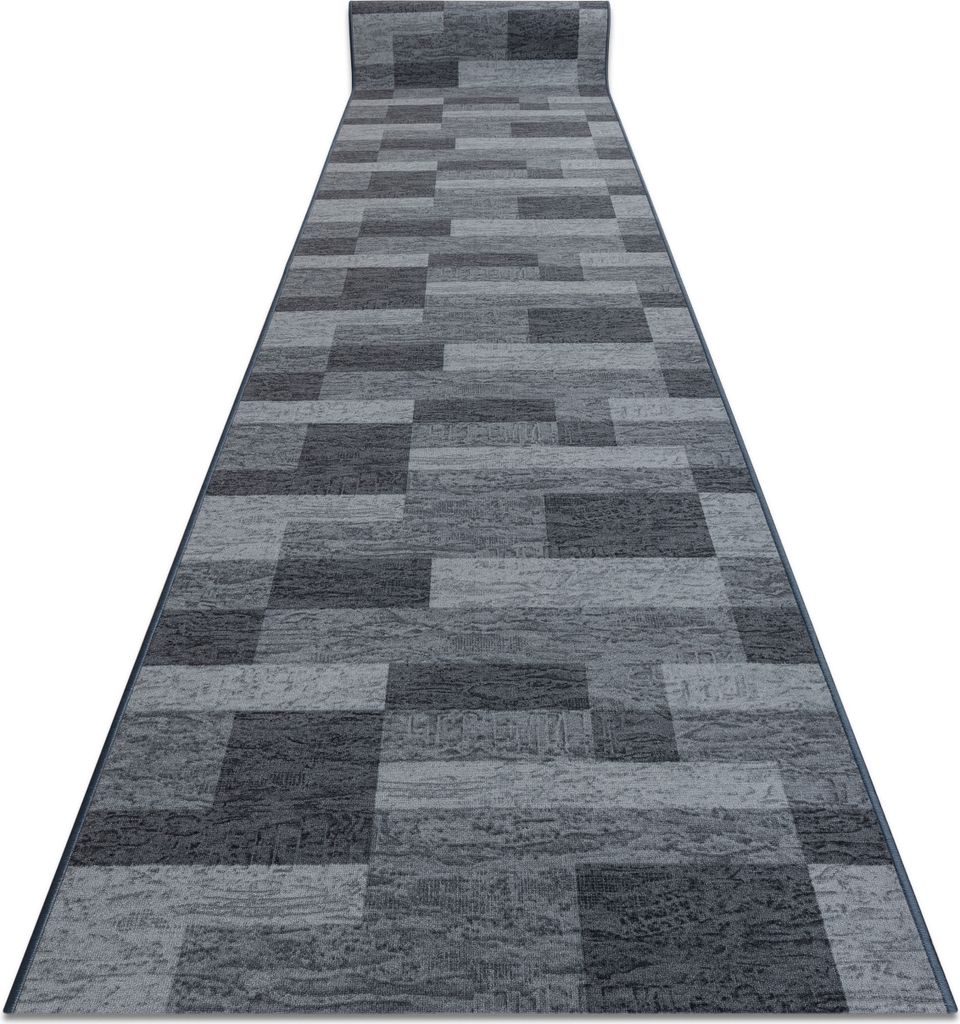 Läufer Antirutsch ICONA grau 100cm Grau 100x430 cm