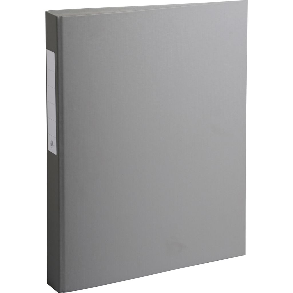 Exacompta 54384E 10x Ringbuch aus festem Karton 1,8mm PP kaschiert, 2 Ringe 25mm rund am hinteren Deckel befestigt, Rücken 40mm, 32x25,5cm für DI...