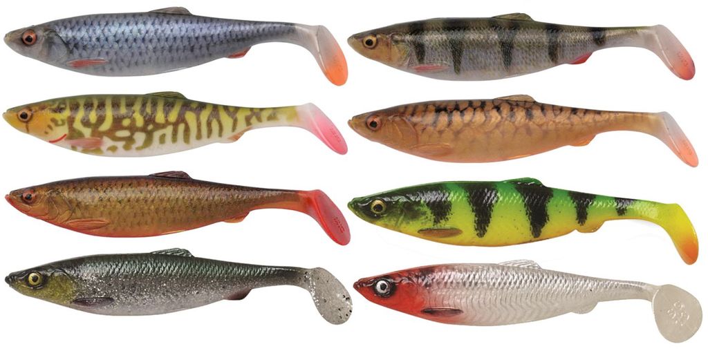 Savage Gear 4D Herring Shad - Gummifisch, Farbe:Red Head, Länge / Gewicht:16cm - 28g